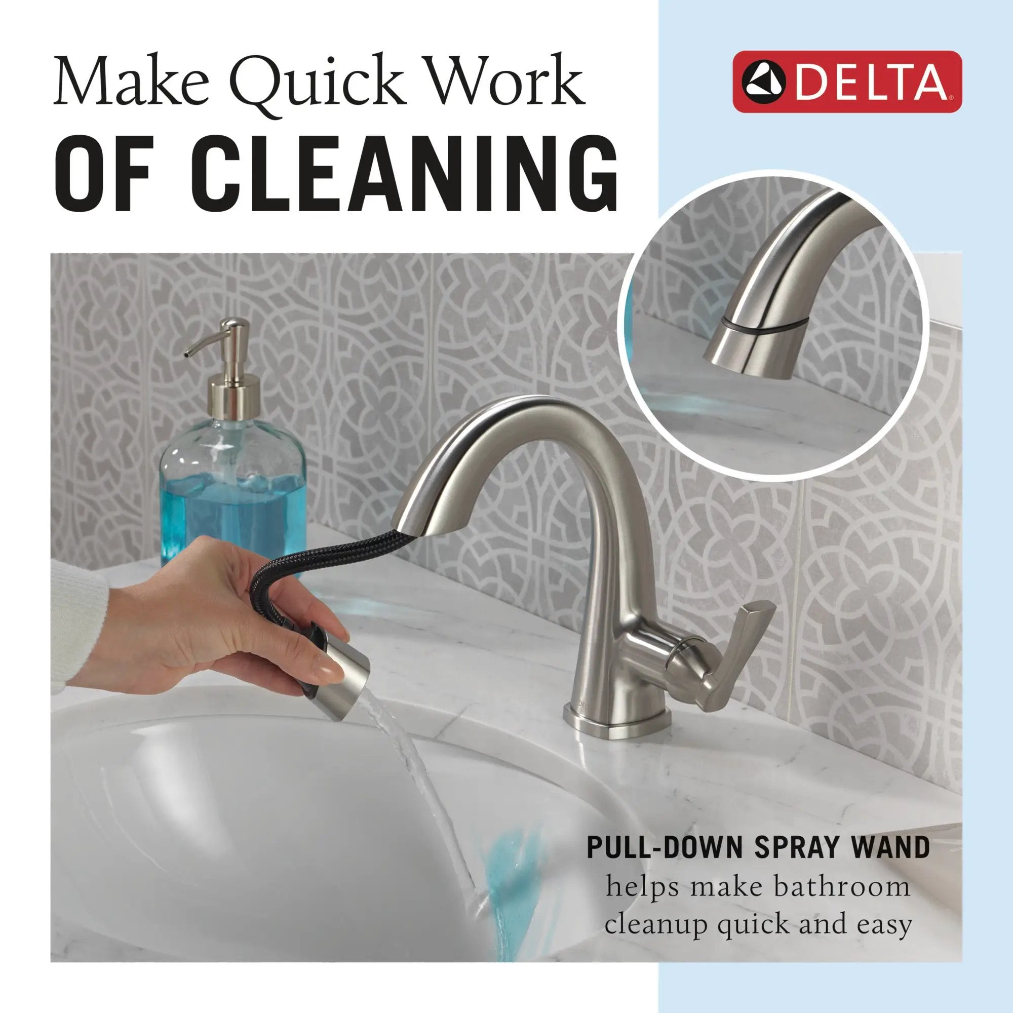 lumicoat stainless bathroom faucet