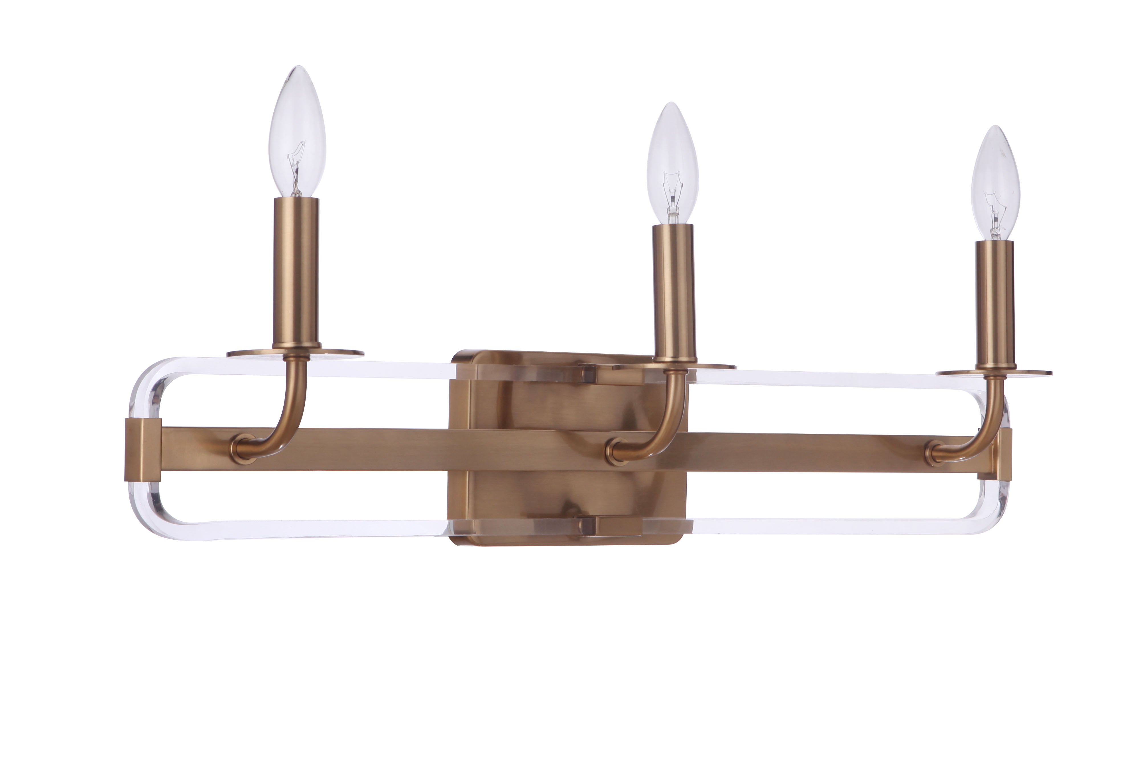 satin brass wall sconces