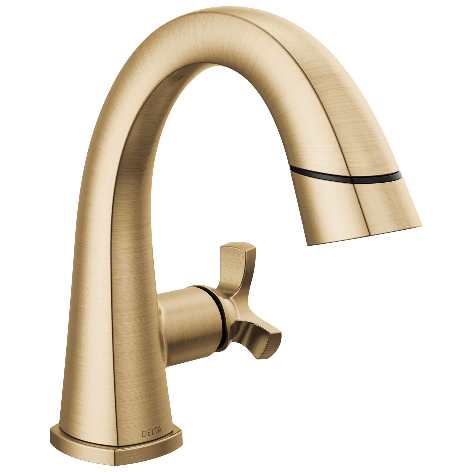 Delta Stryke Single Handle Pull Down Bathroom Faucet by Delta