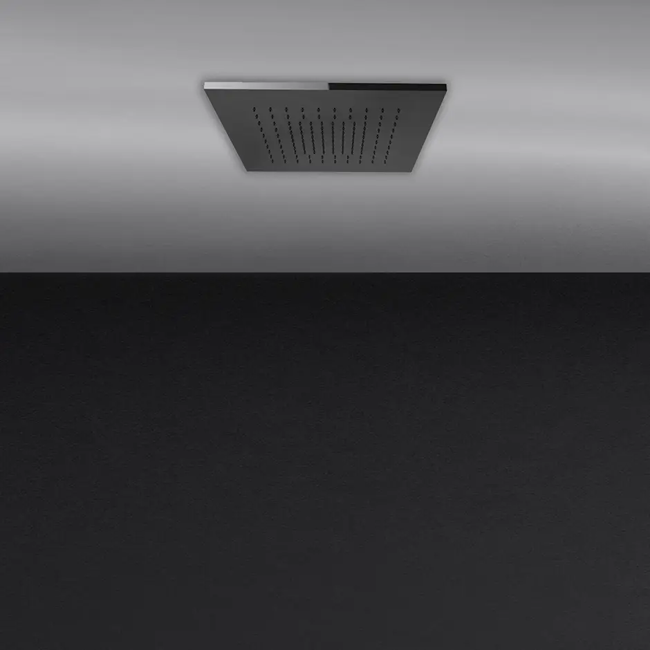 mirror steel shower system