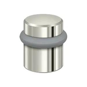 Deltana Round Universal Floor Bumper 1-1/2", Solid Brass by Deltana
