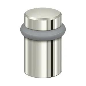 Deltana Round Universal Floor Bumper 2", Solid Brass by Deltana
