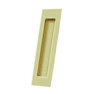 Deltana 7" x 1-7/8" x 3/8" Solid Brass Rectangular Flush Pull by Deltana