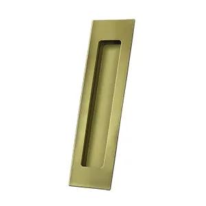 Deltana 7" x 1-7/8" x 3/8" Solid Brass Rectangular Flush Pull by Deltana