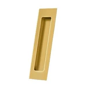 Deltana 7" x 1-7/8" x 3/8" Solid Brass Rectangular Flush Pull by Deltana