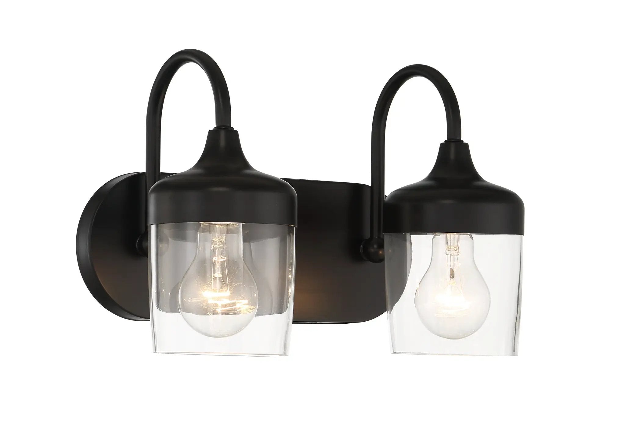 flat black wall sconces