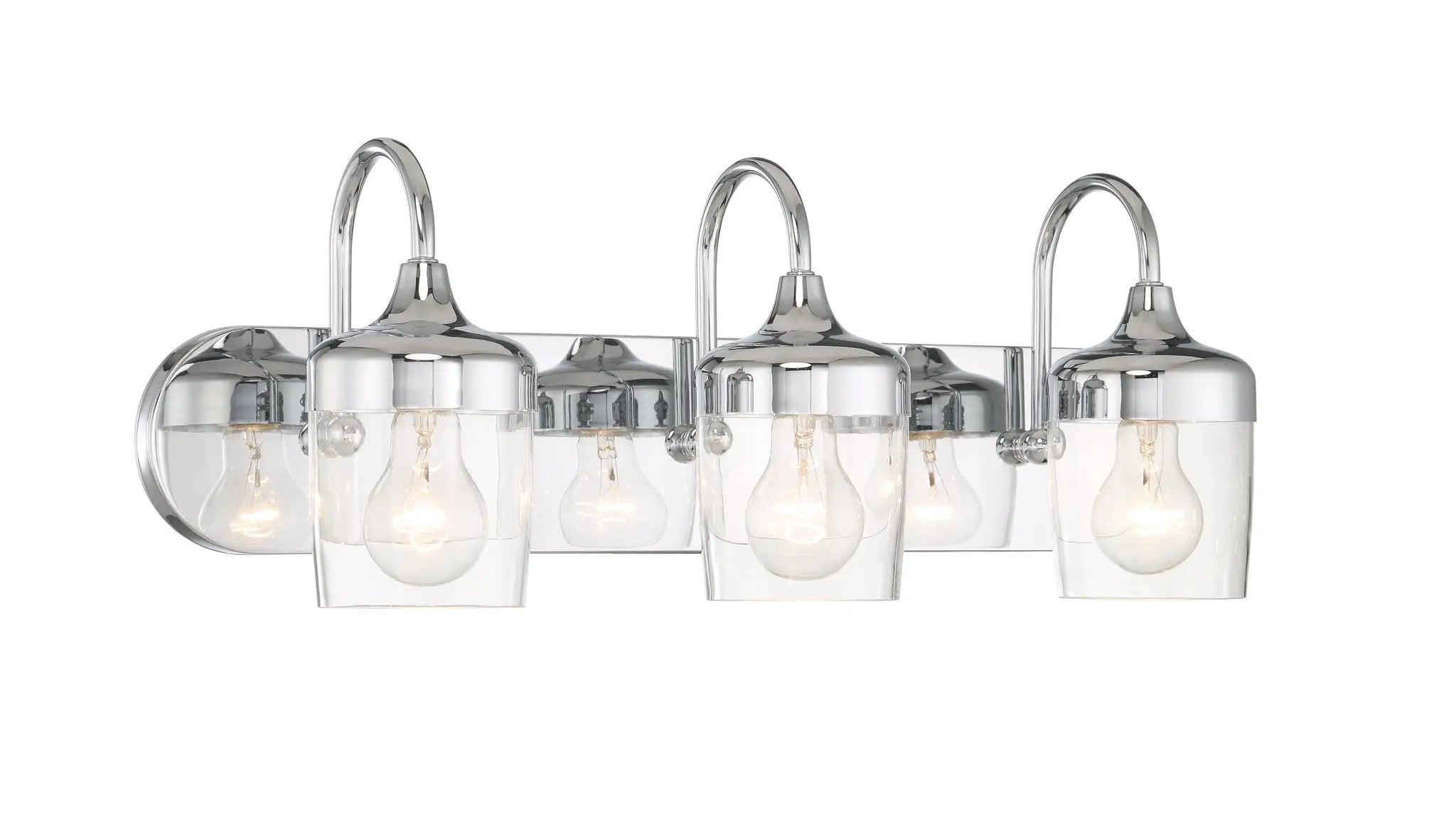 chrome wall sconces
