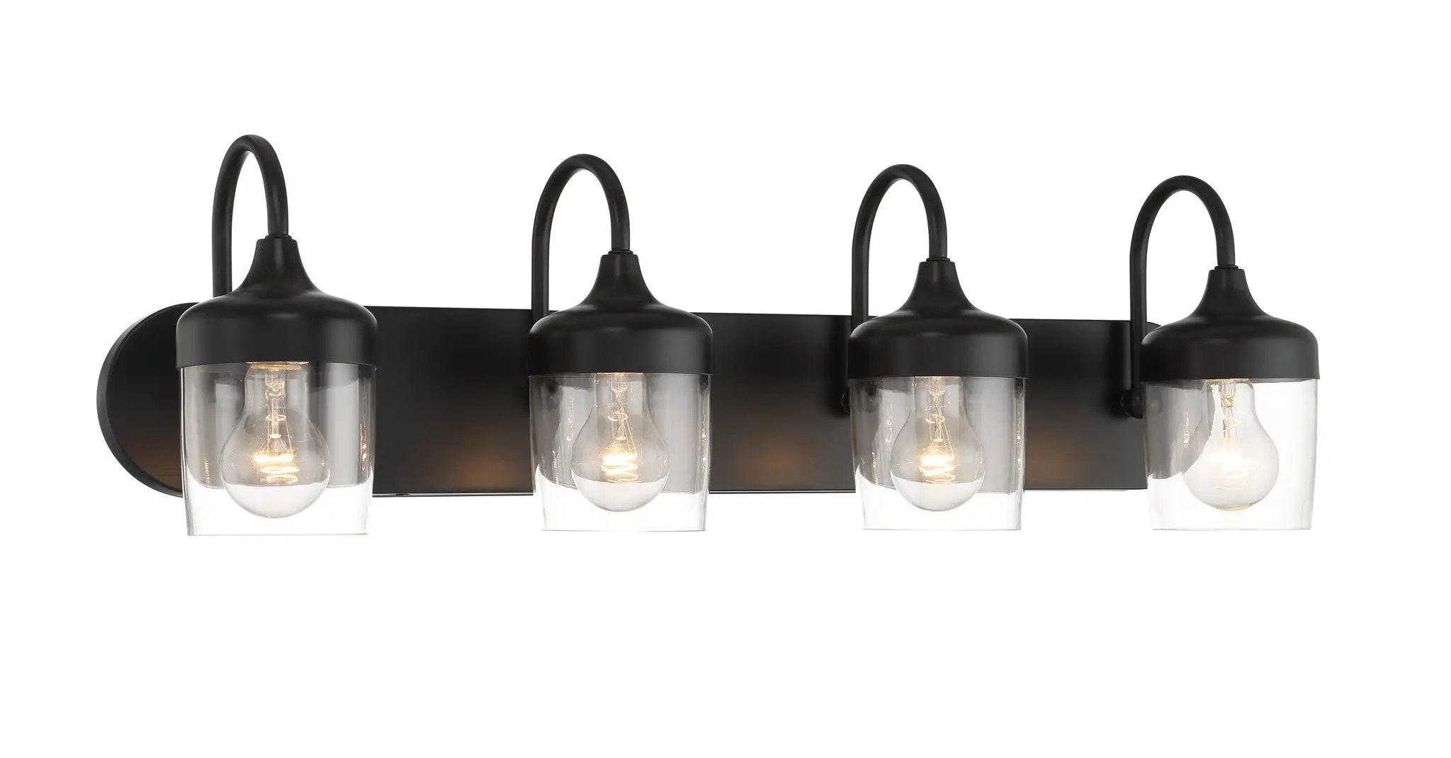 flat black wall sconces