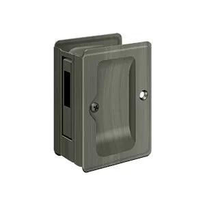 Deltana Adjustable HD Pocket Lock, 3-1/4" x 2-1/4" Sliding Door Receiver by Deltana