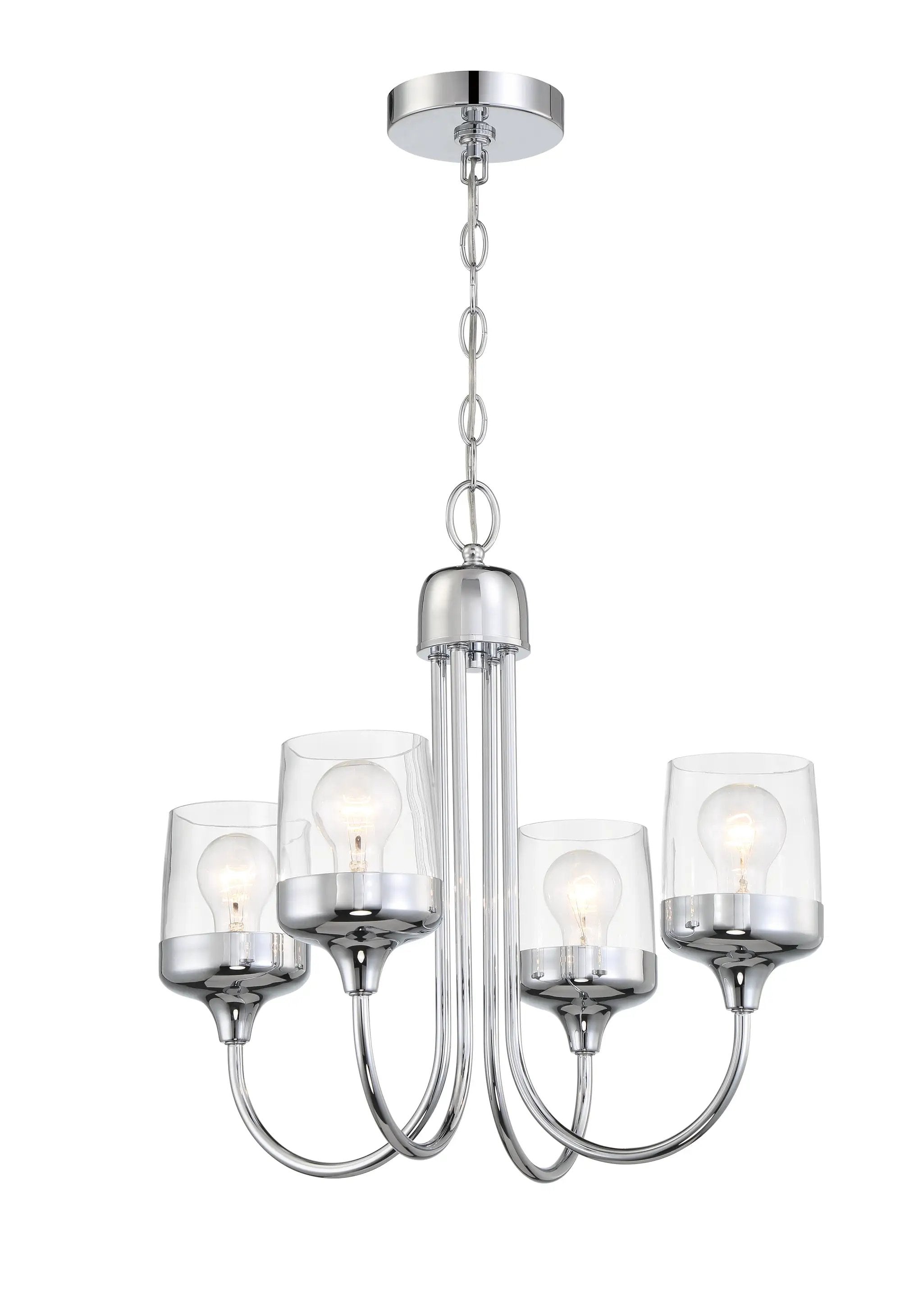 chrome chandeliers
