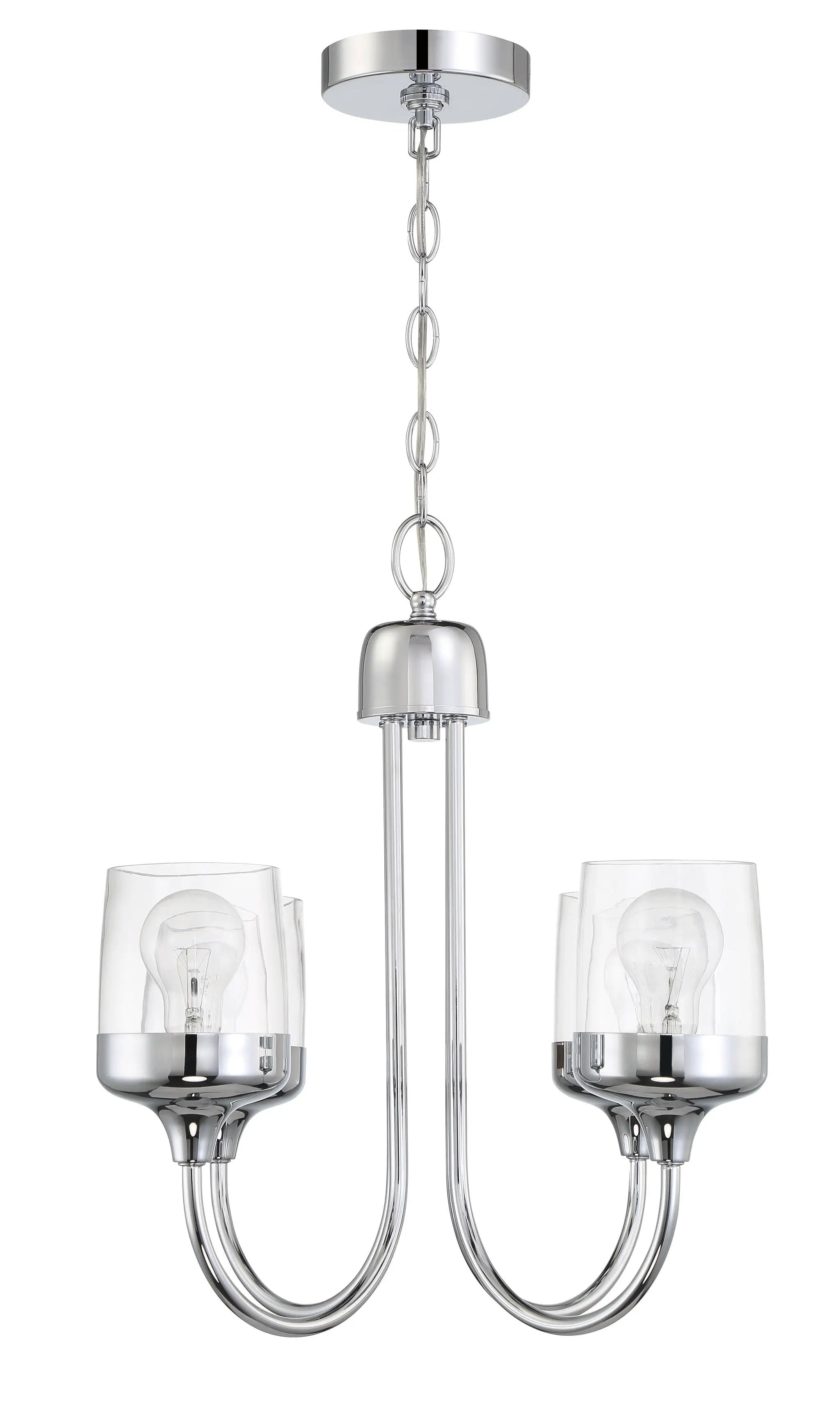 chrome chandeliers