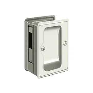 Deltana Adjustable HD Pocket Lock, 3-1/4" x 2-1/4" Sliding Door Receiver by Deltana