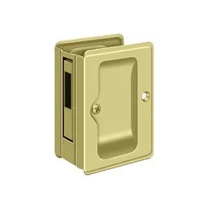 Deltana Adjustable HD Pocket Lock, 3-1/4" x 2-1/4" Sliding Door Receiver by Deltana
