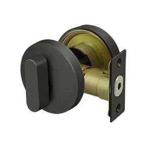 Deltana Zinc Modern Low Profile Deadbolt Lock Grade 3 by Deltana