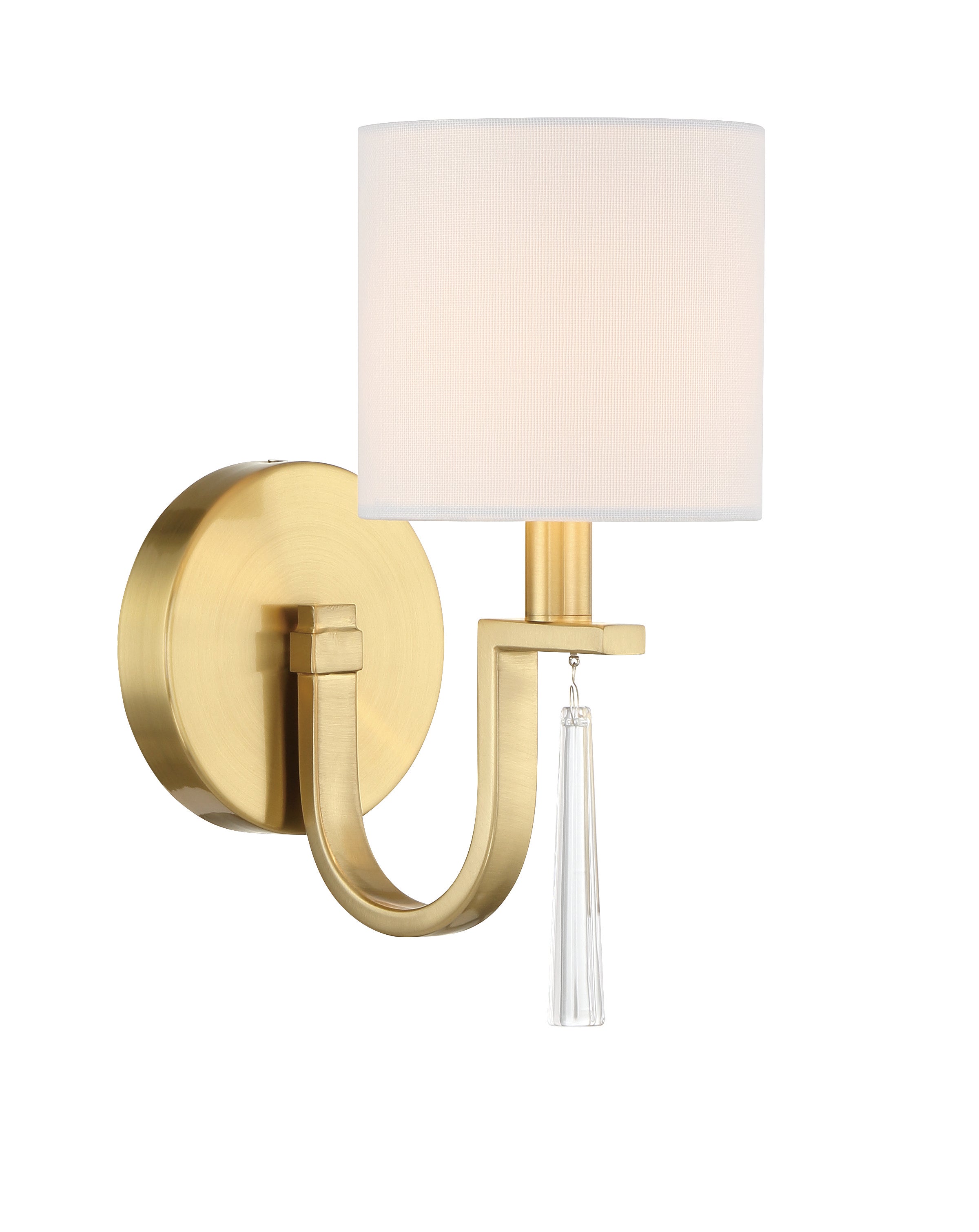 satin brass wall sconces