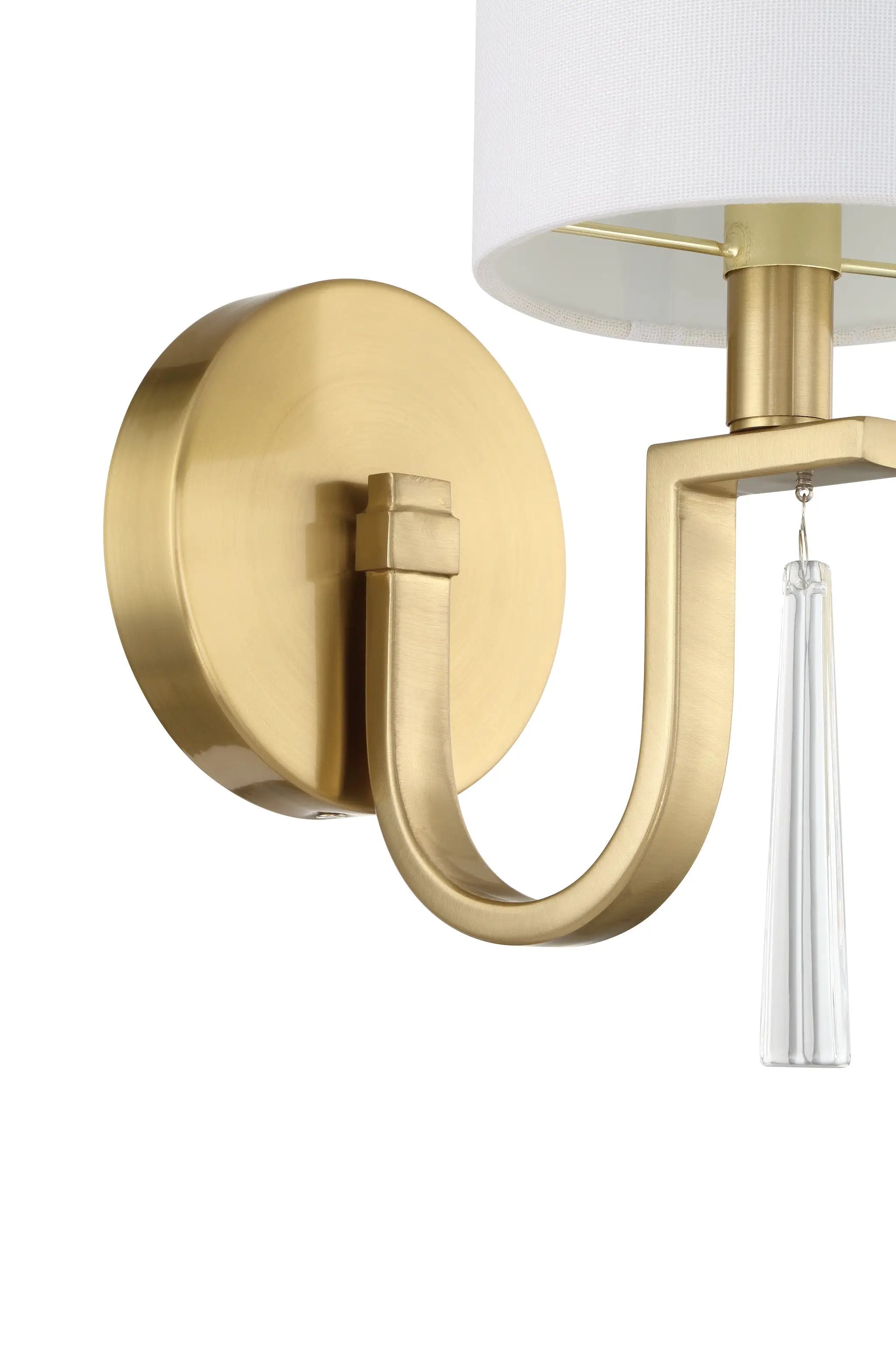 satin brass wall sconces
