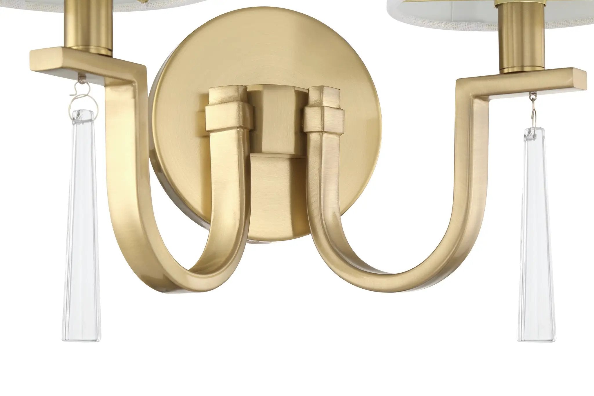 satin brass wall sconces