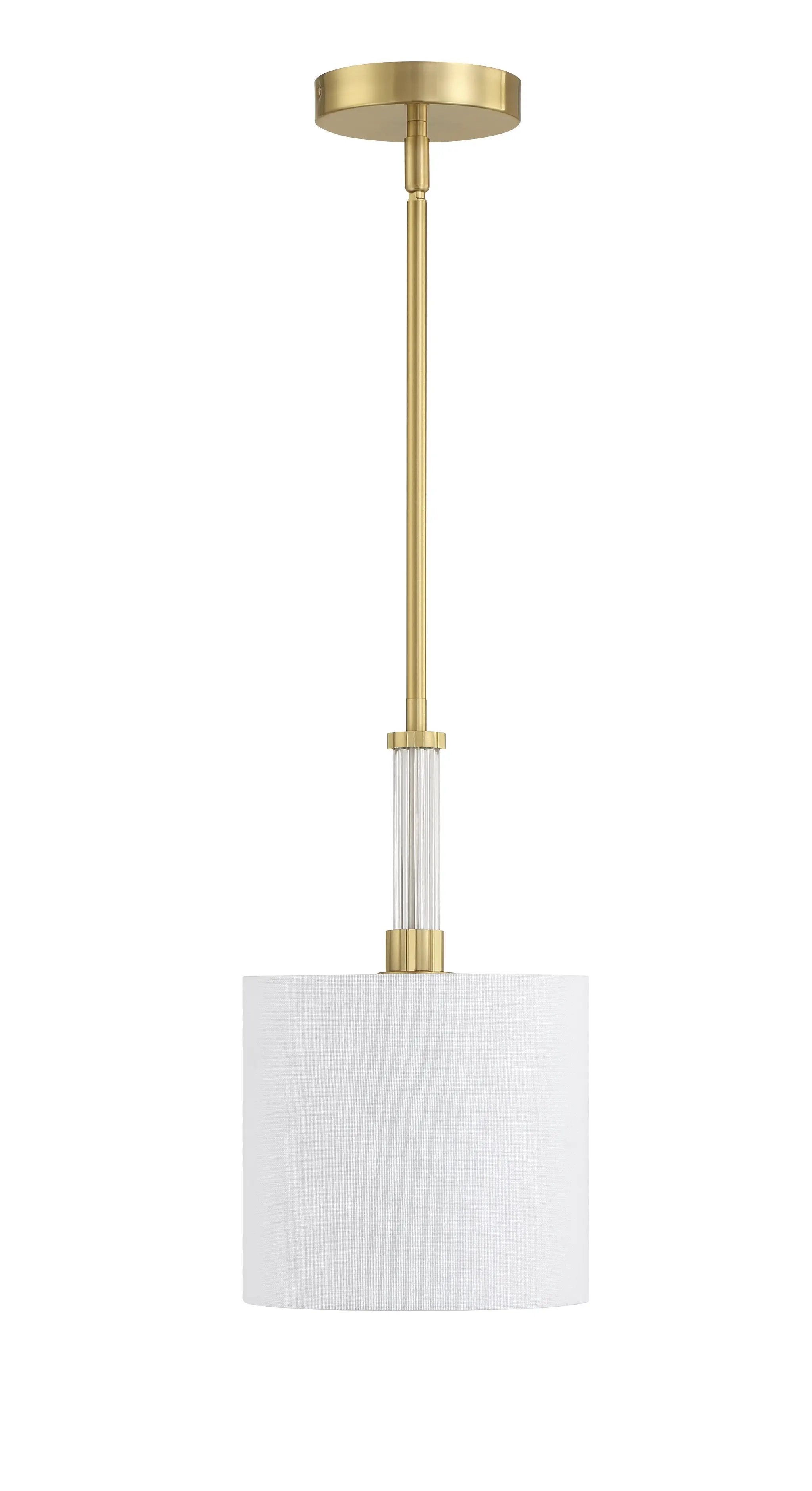 satin brass pendants
