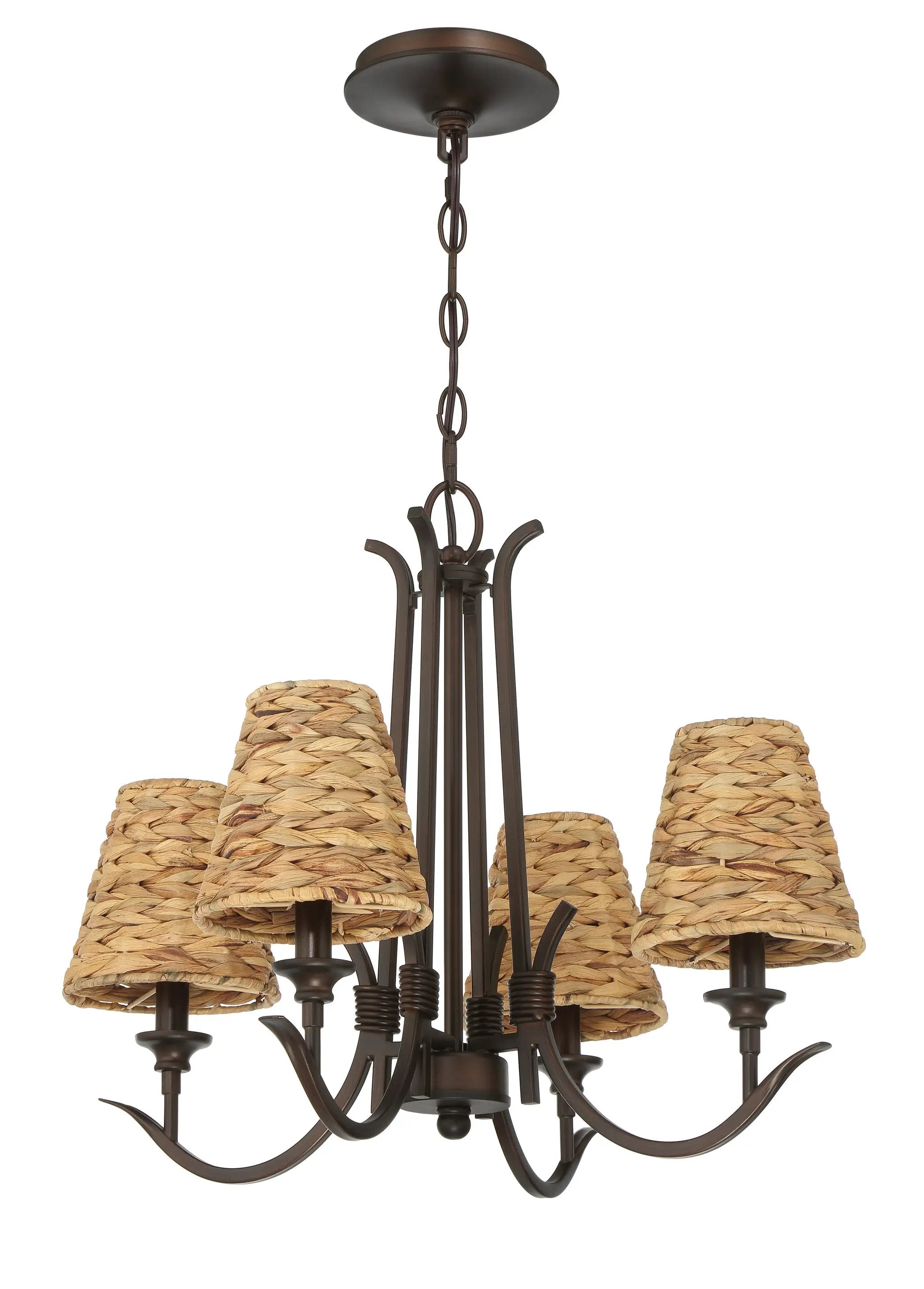 aged bronze brushed chandeliers