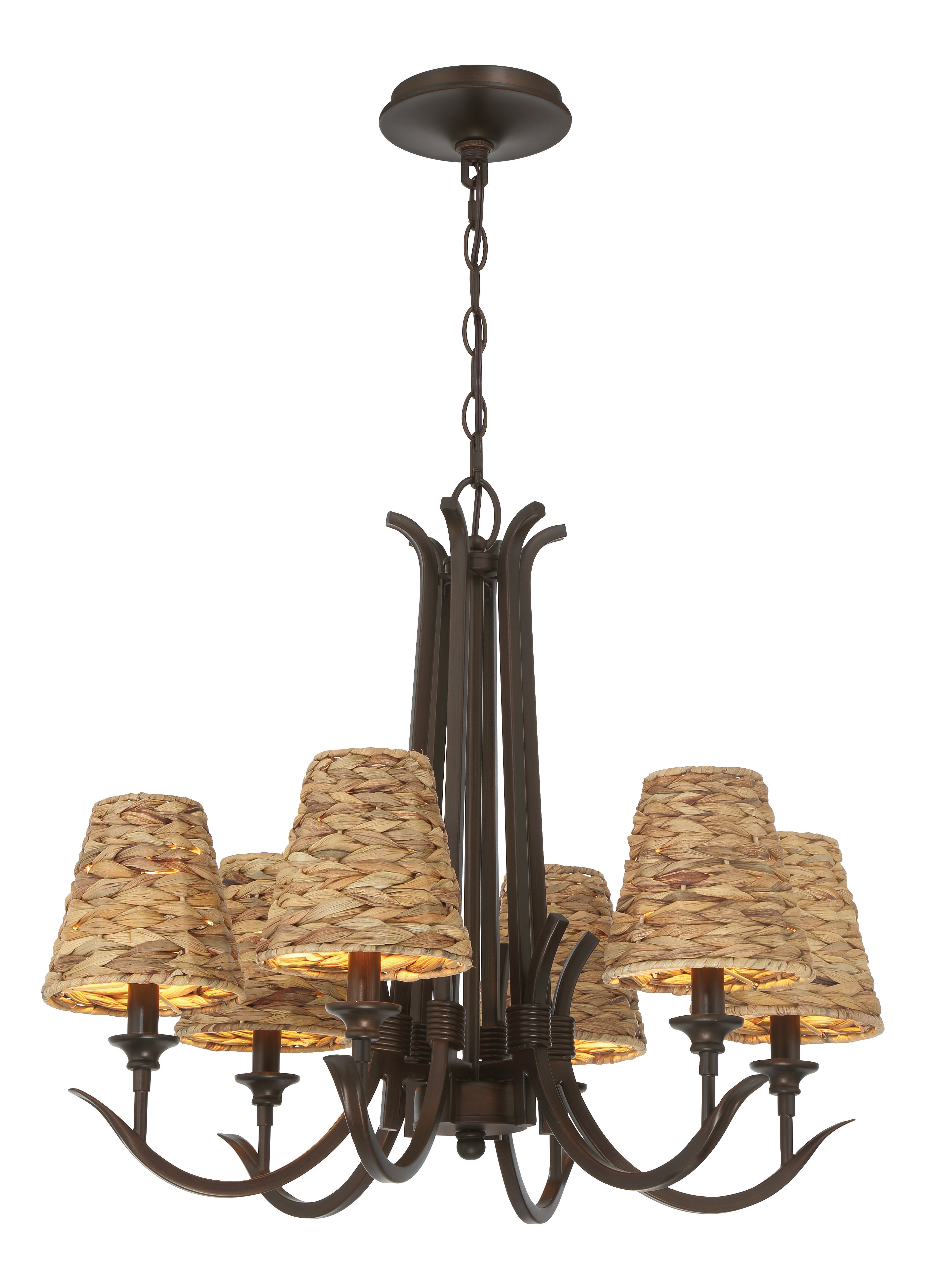 aged bronze brushed chandeliers