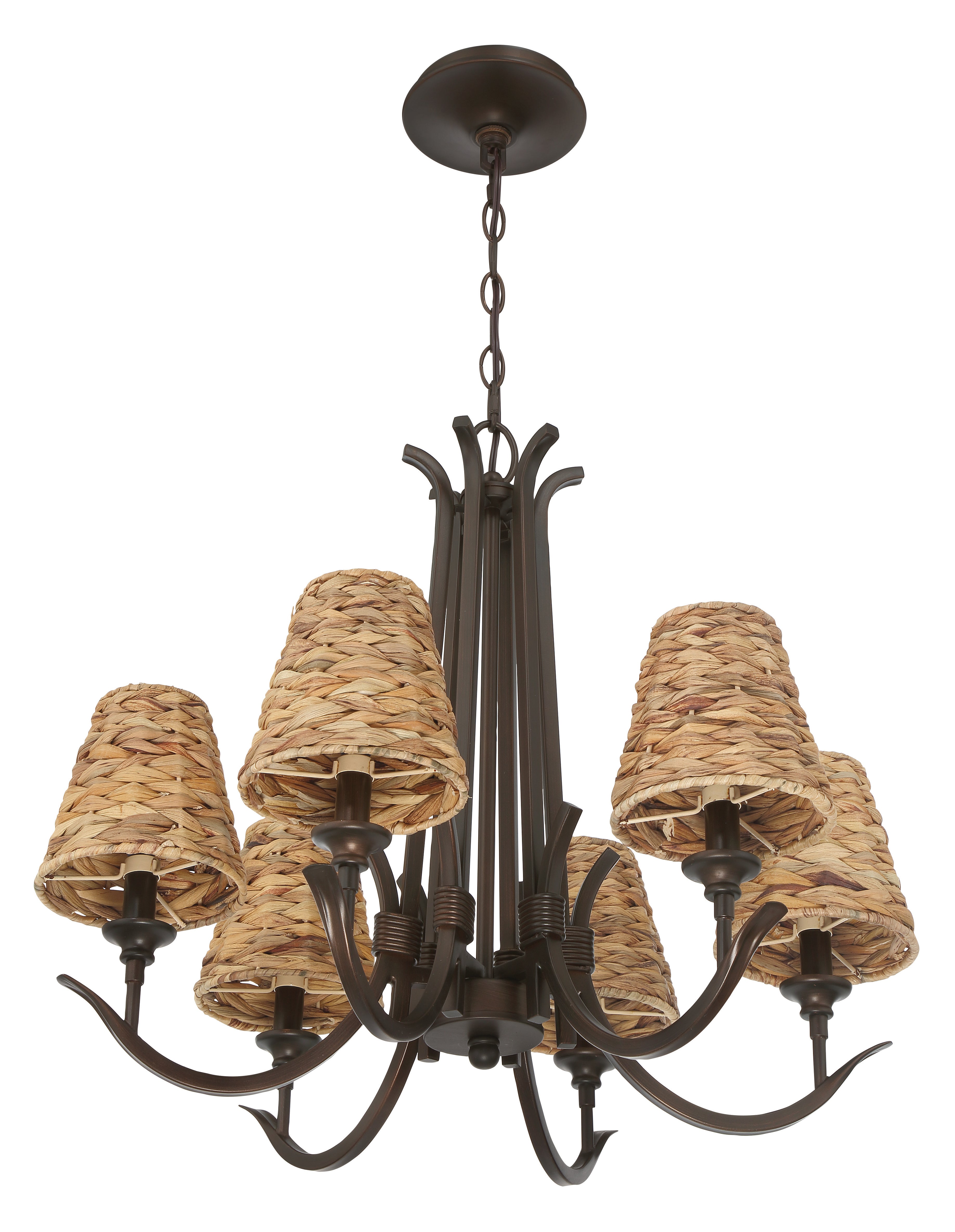aged bronze brushed chandeliers