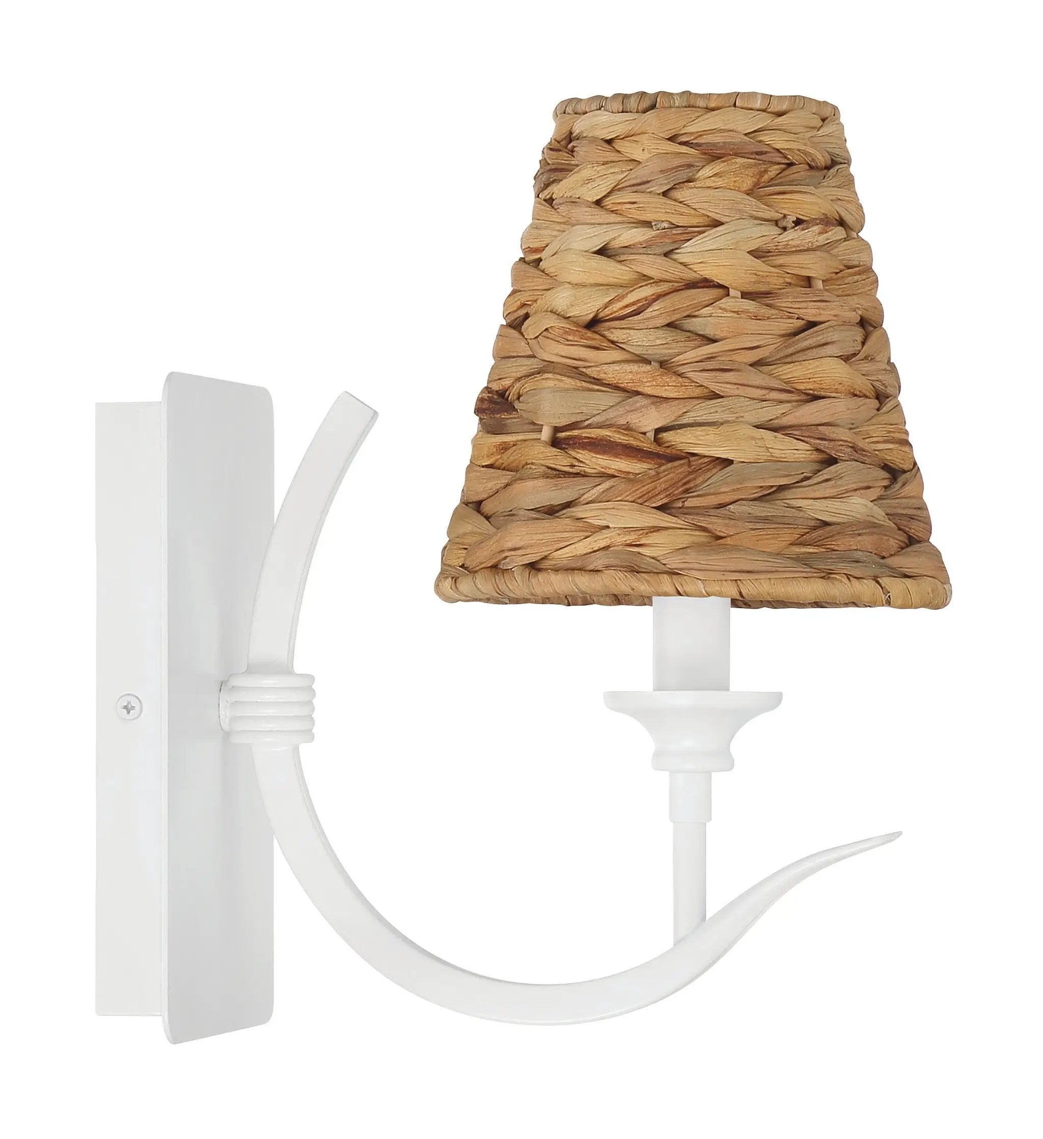 matte white wall sconces