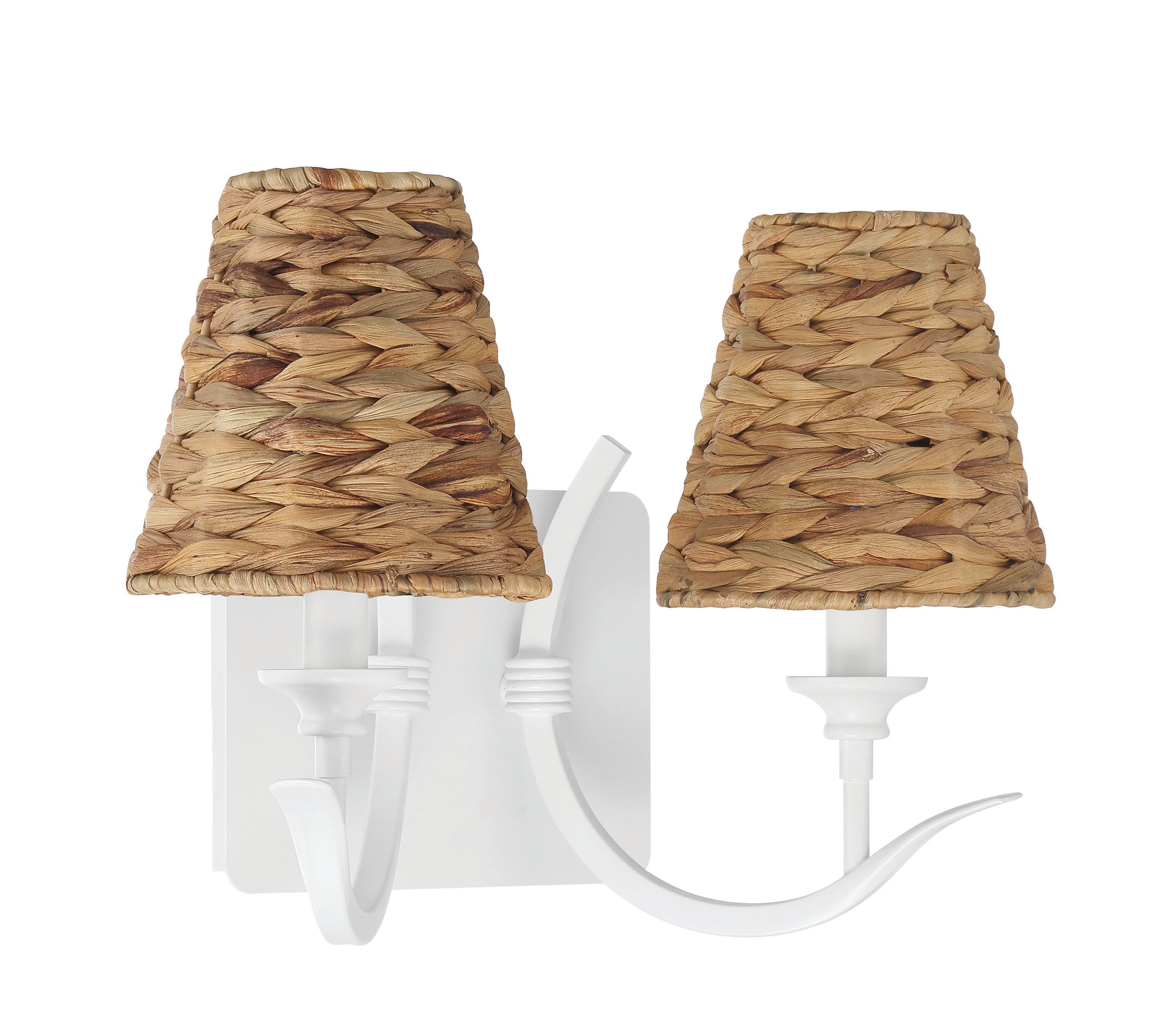 matte white wall sconces