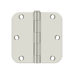 Deltana 3-1/2" x 3-1/2" x 5/8" Radius Hinge, Residential Thickness