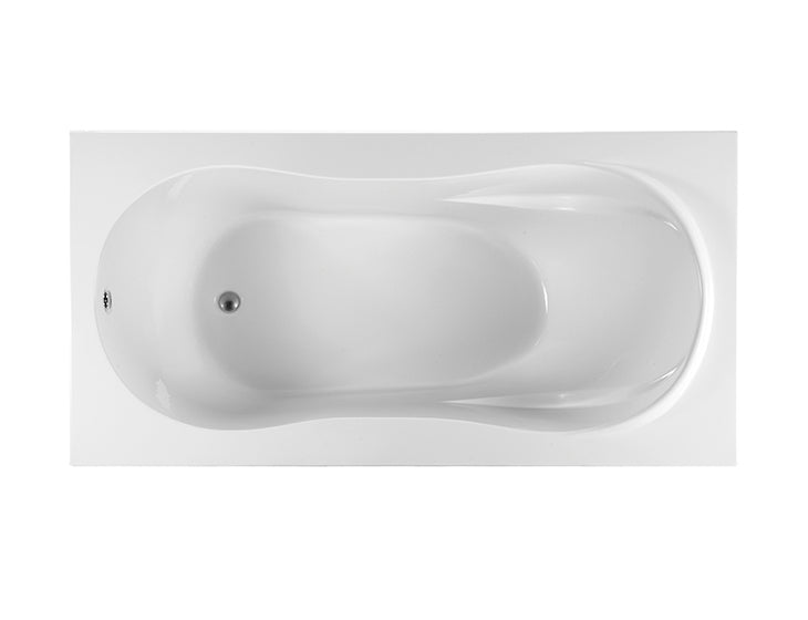 white bathtub