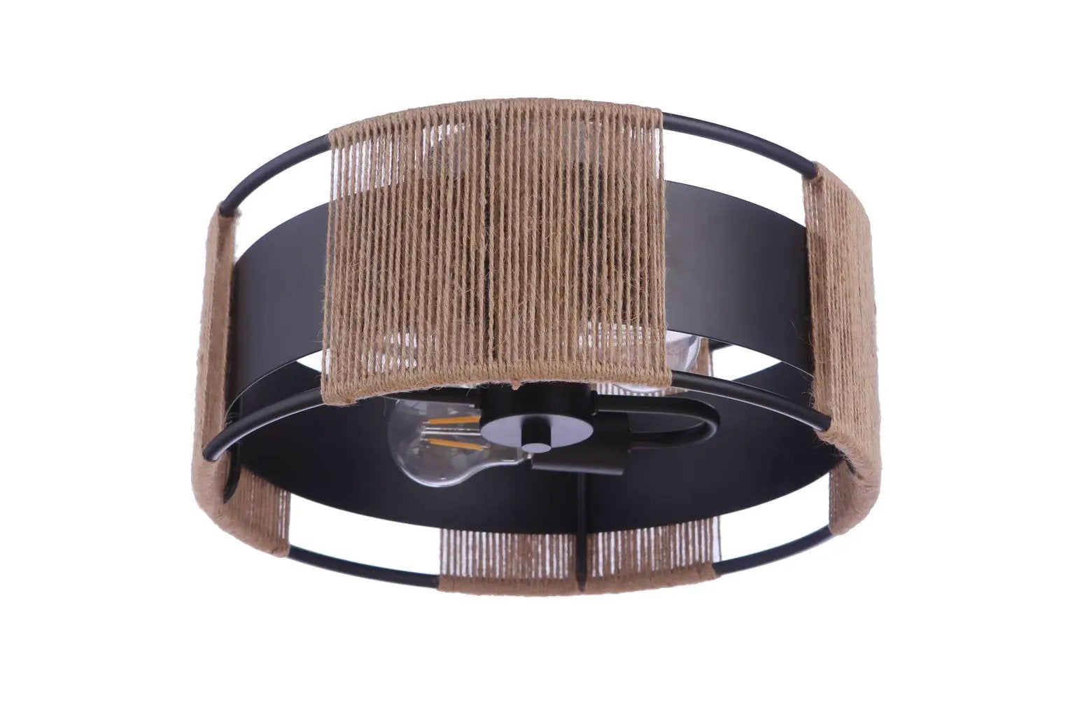 flat black ceiling mount