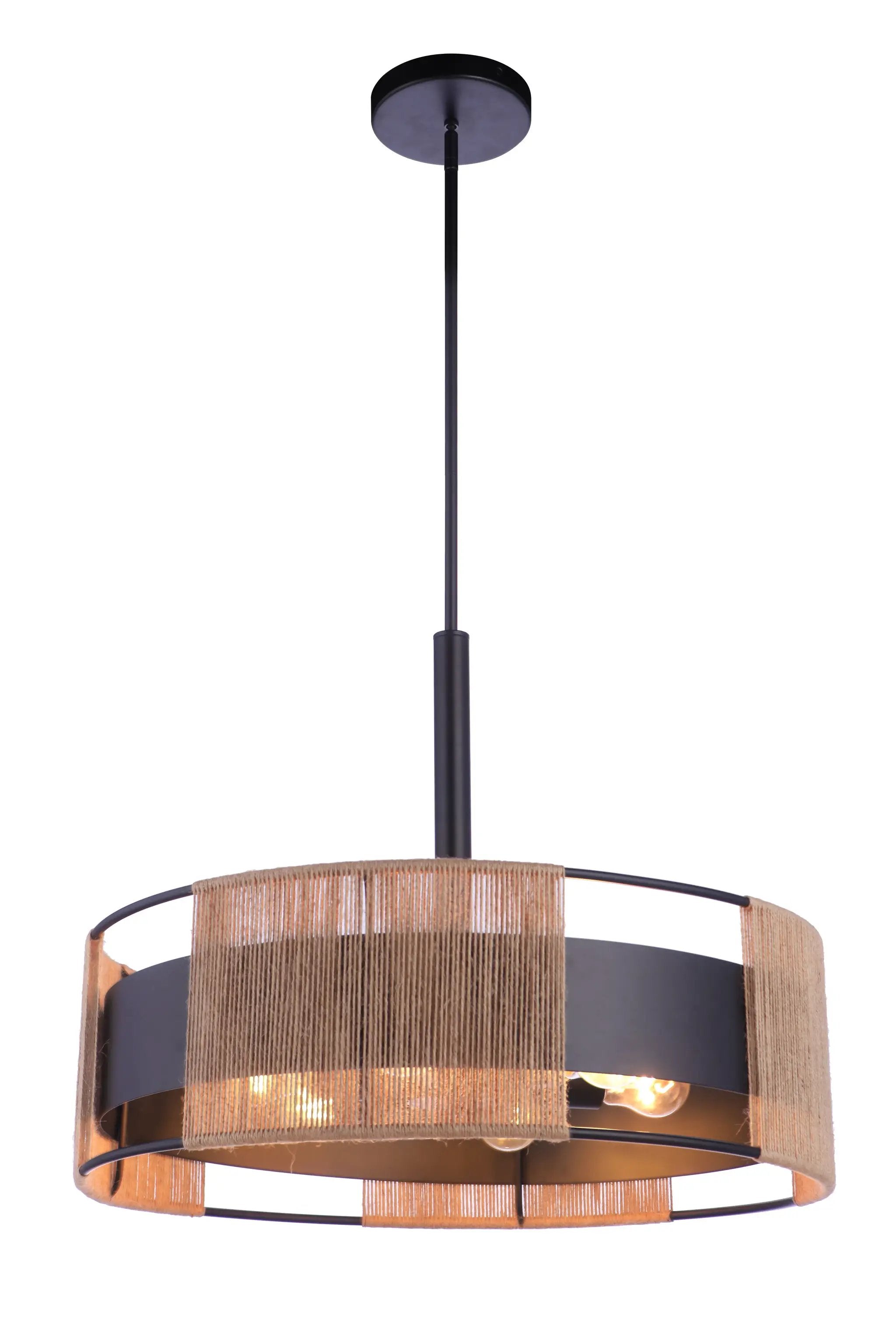 flat black pendants