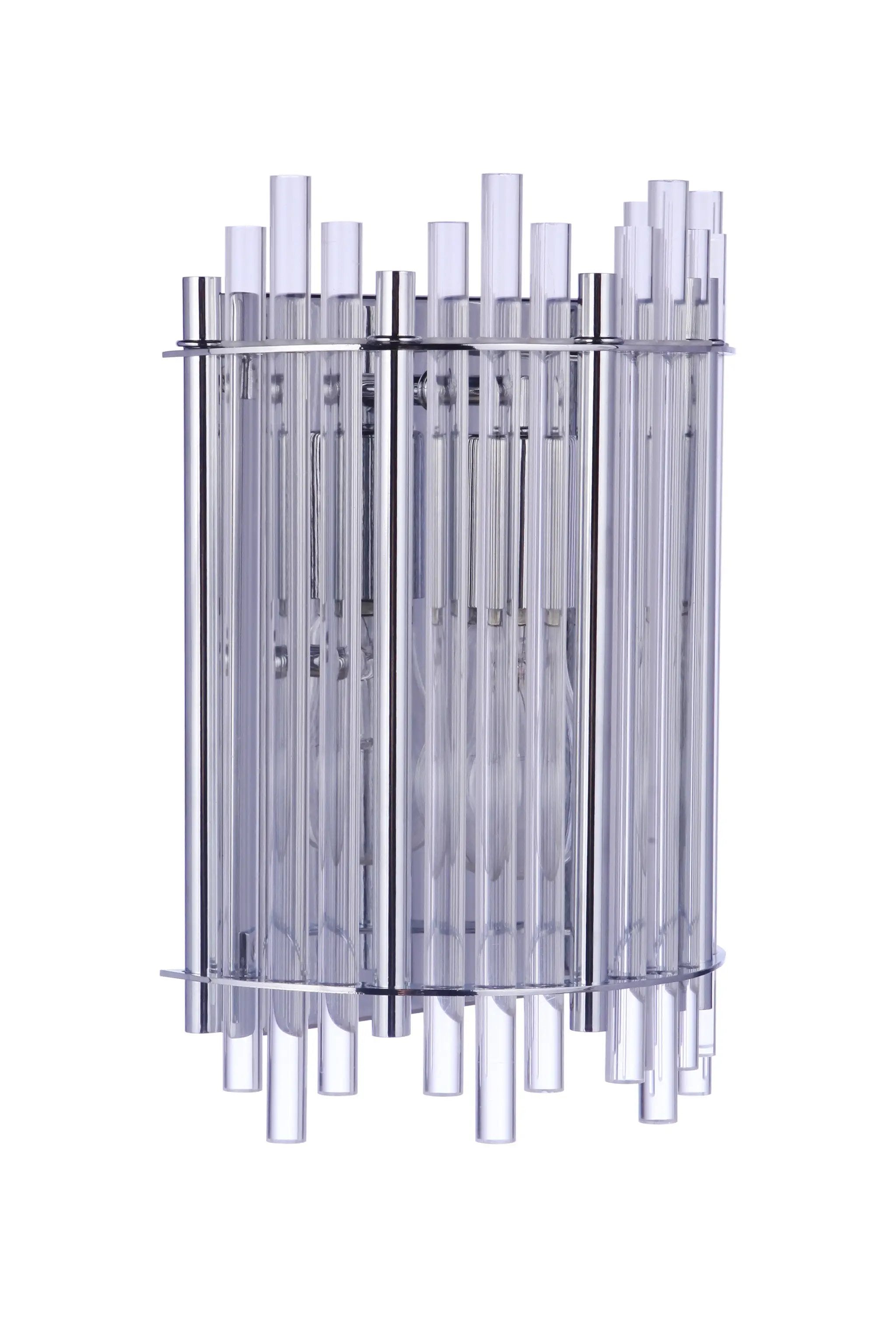 chrome wall sconces