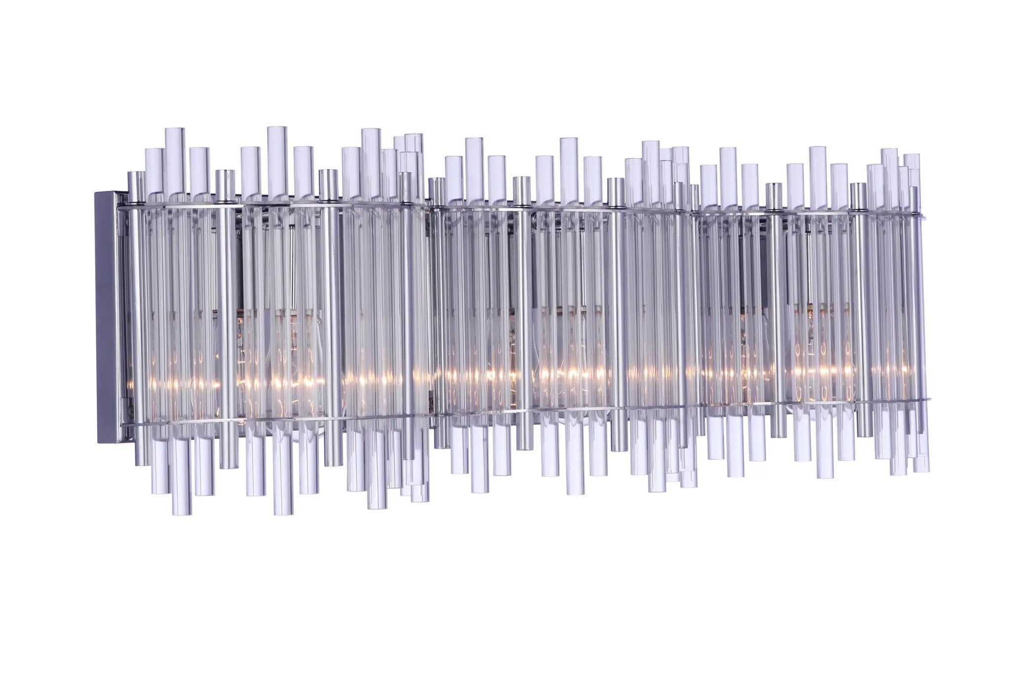 chrome wall sconces