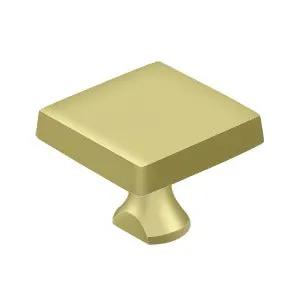 Deltana Solid Brass Square Knob for HD Bolt by Deltana