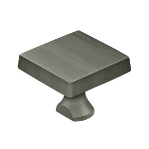Deltana Solid Brass Square Knob for HD Bolt