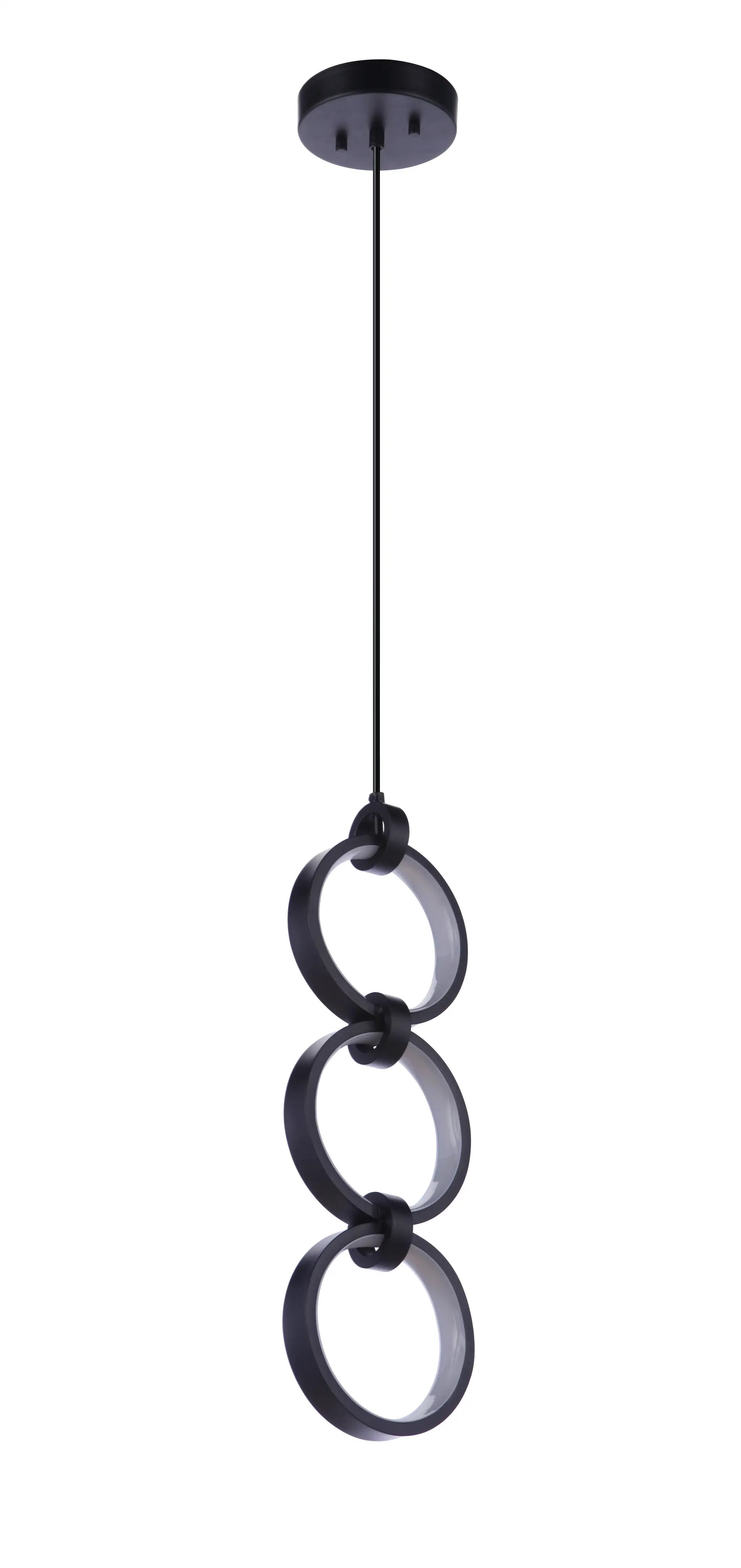 flat black pendants