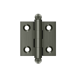 Deltana 1-1/2" x 1-1/2" Hinge with Ball Tips