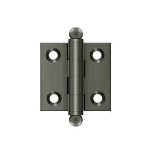 Deltana 1-1/2" x 1-1/2" Hinge with Ball Tips by Deltana