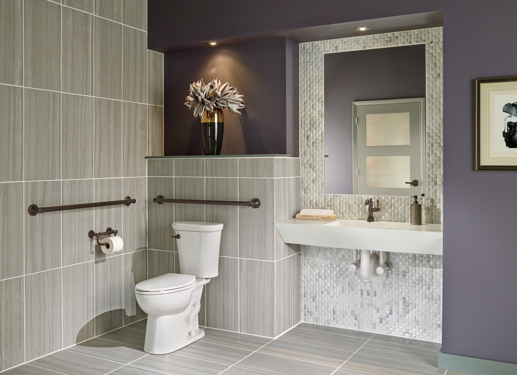 venetian bronze bathroom faucet