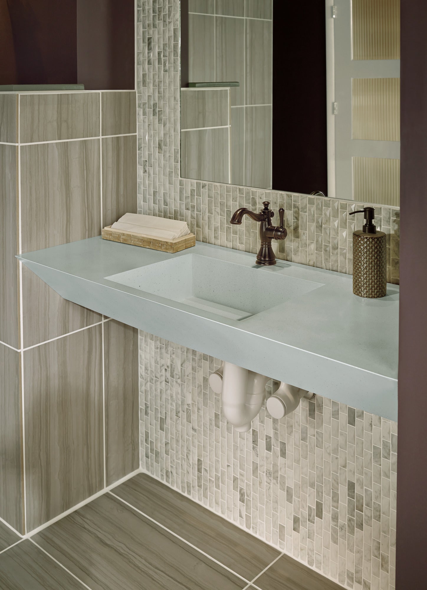 venetian bronze bathroom faucet