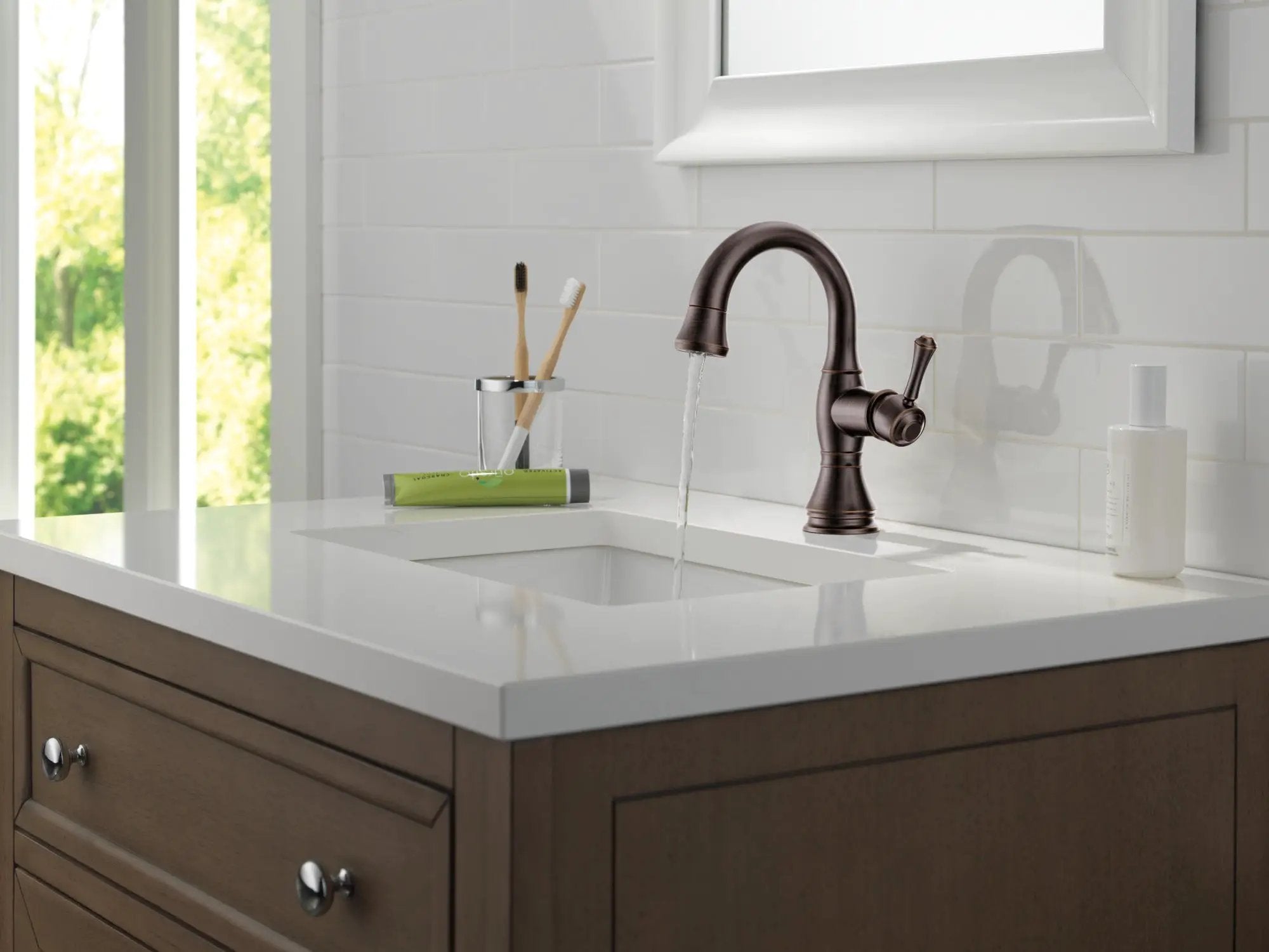 venetian bronze bathroom faucet