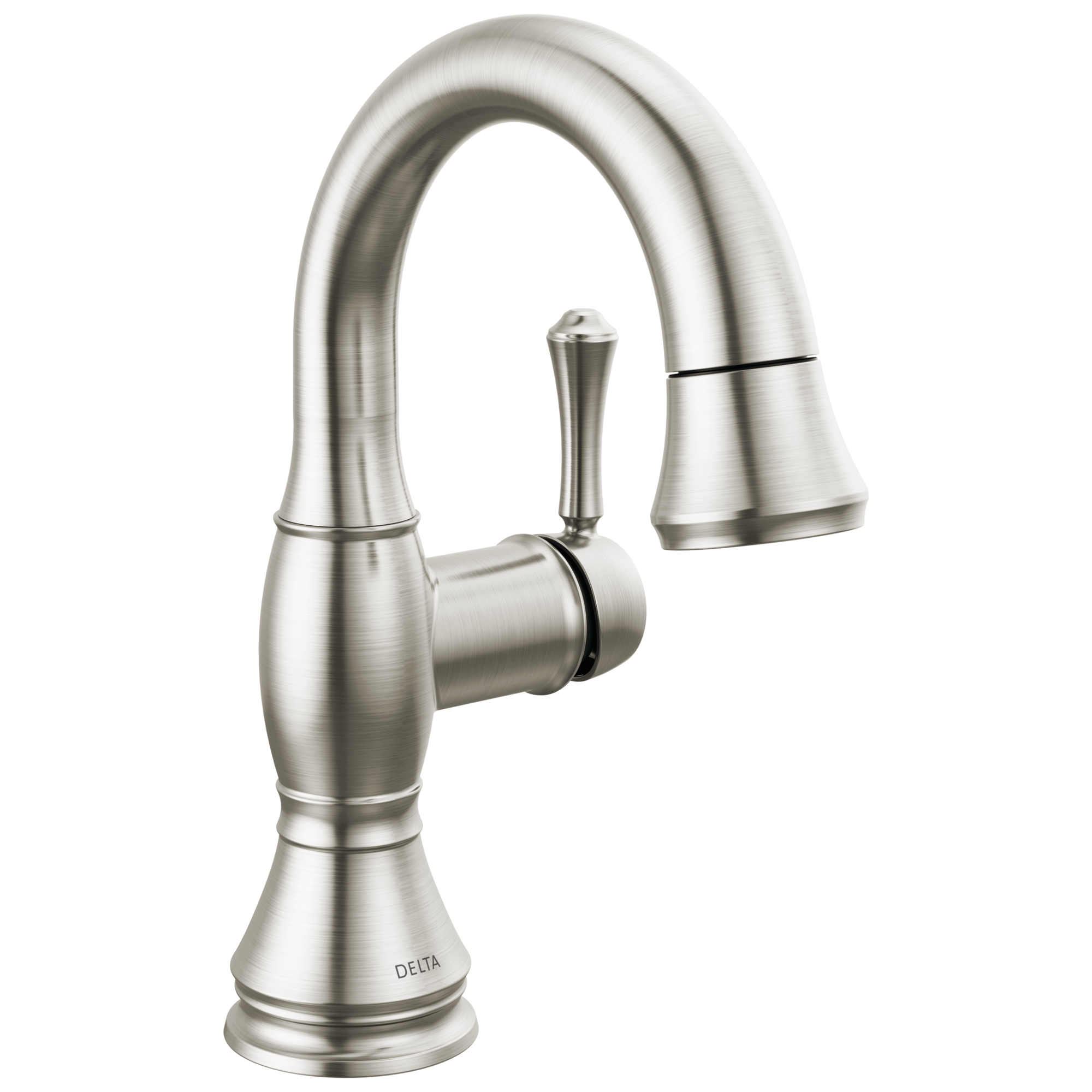 Delta Cassidy Single Handle Pull Down Bathroom Faucet