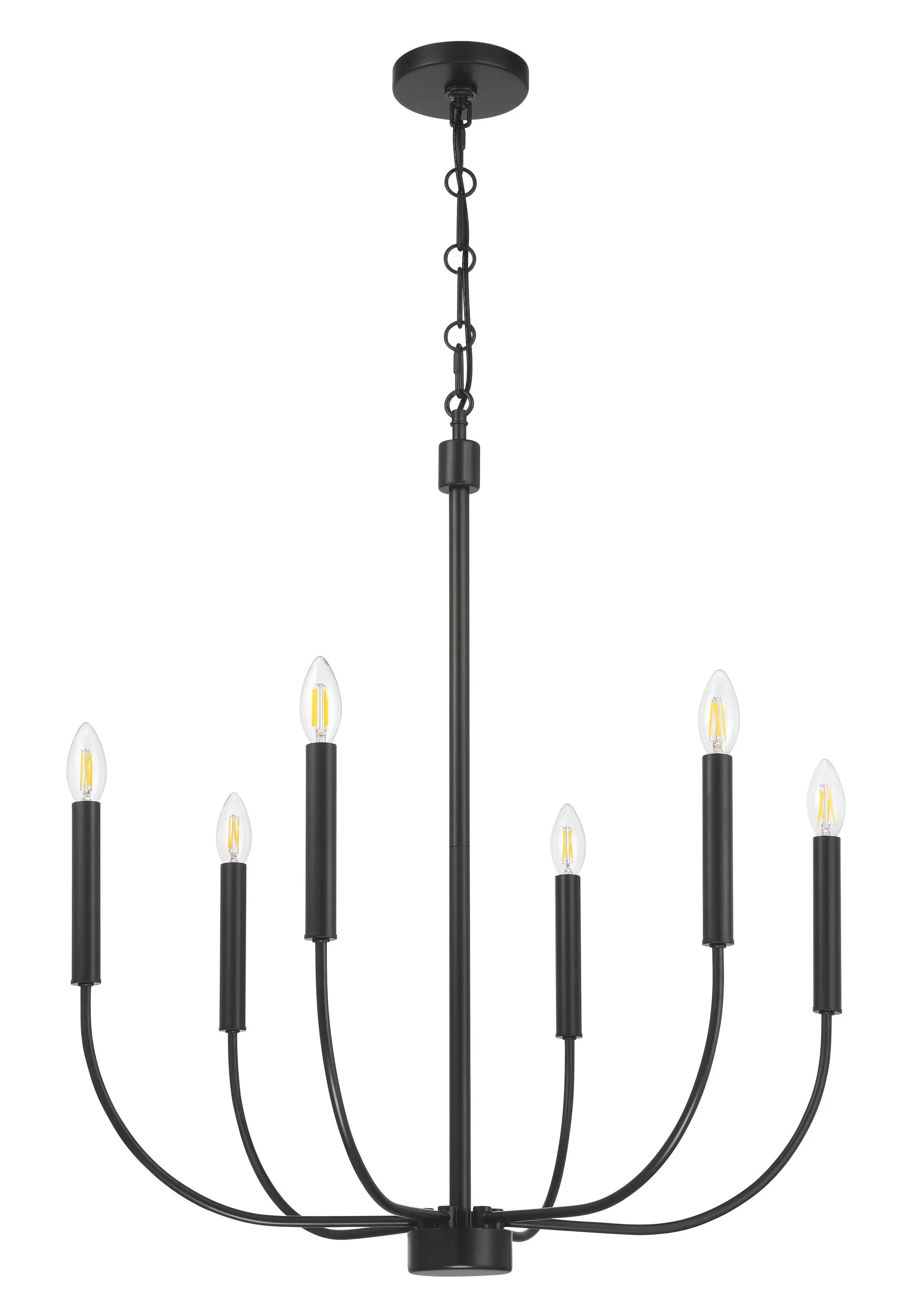 Craftmade Traci 6 Light Chandelier by Craftmade