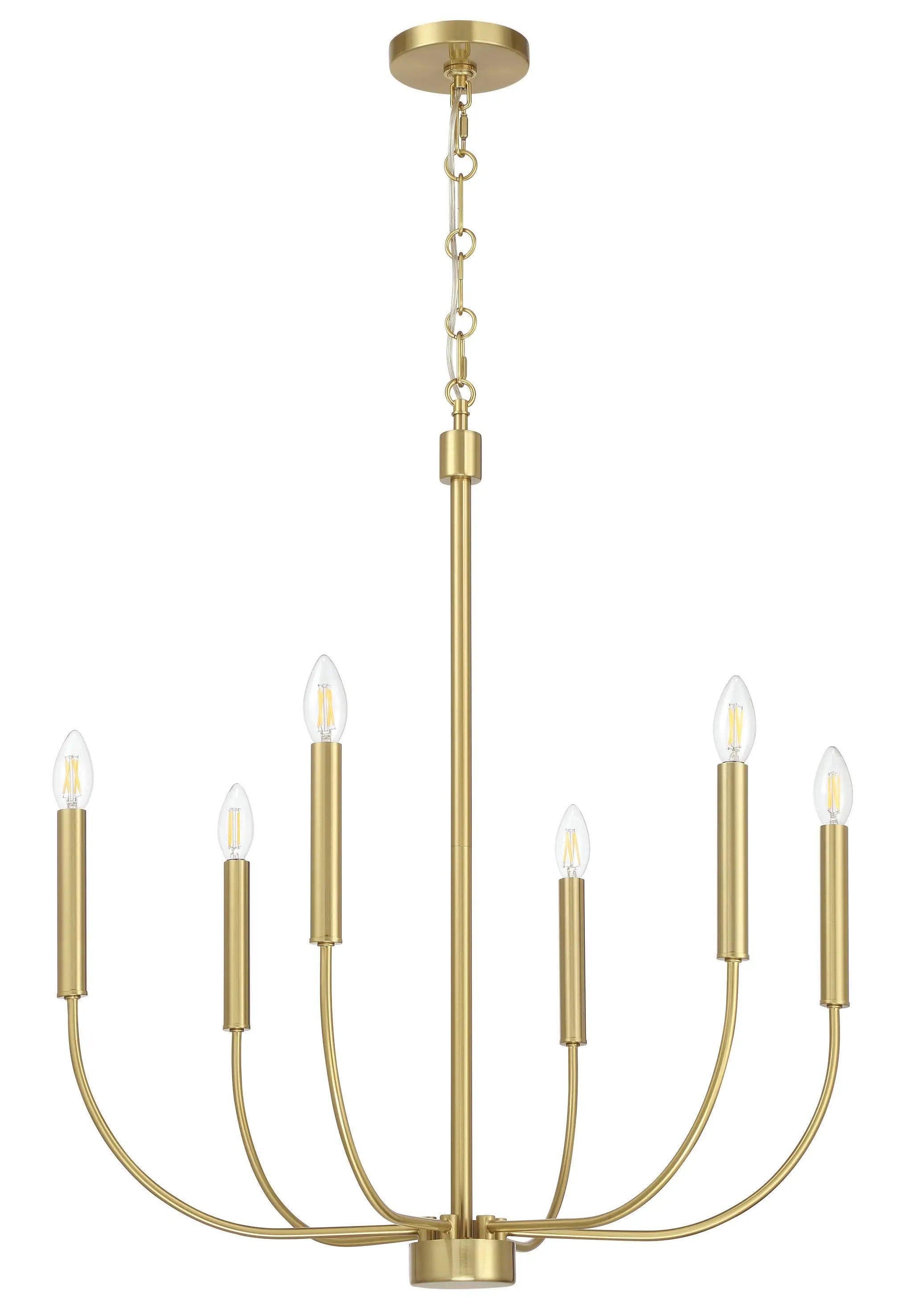 Craftmade Traci 6 Light Chandelier by Craftmade