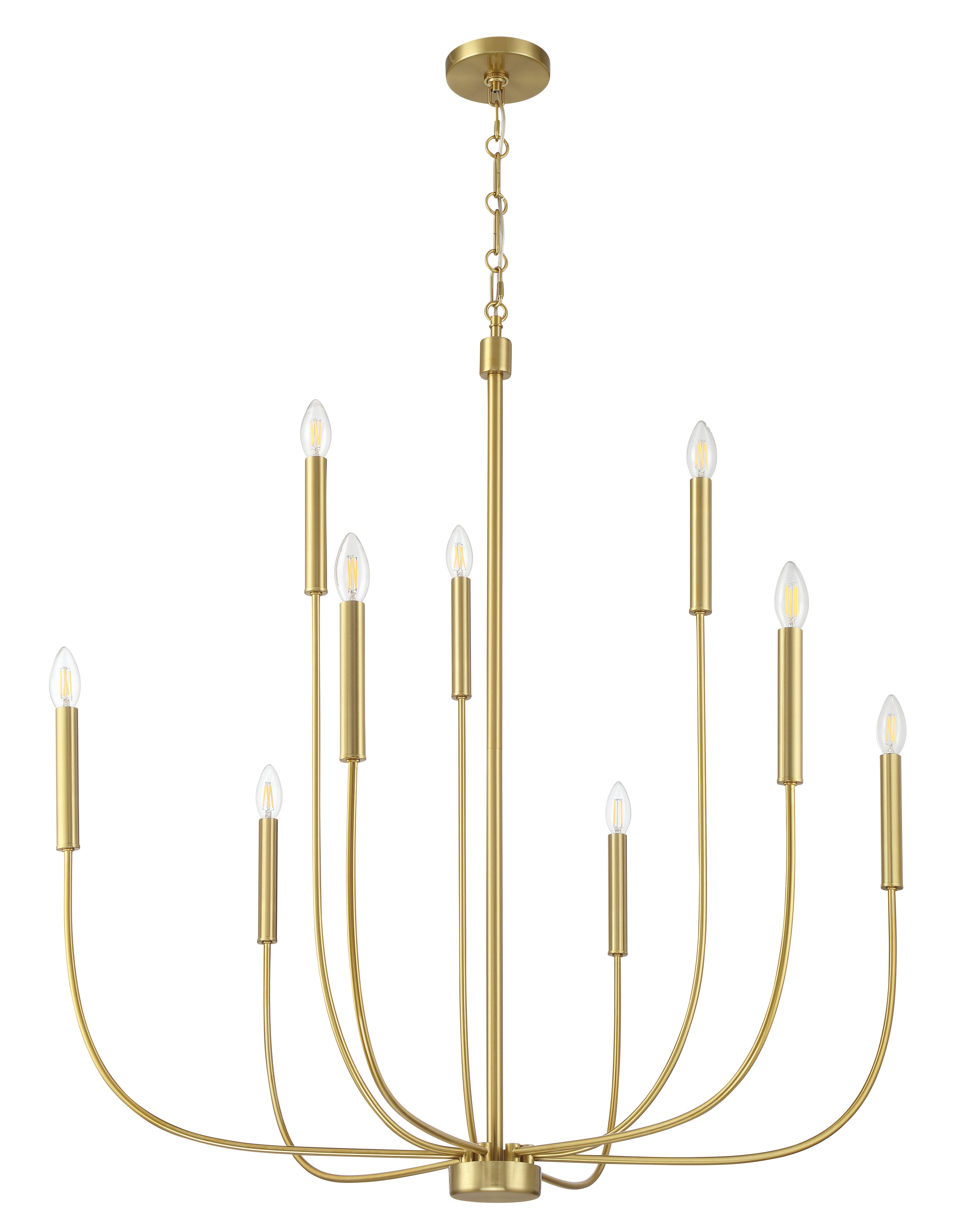Craftmade Traci 9 Light Chandelier by Craftmade