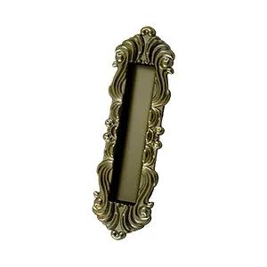 Deltana 7" x 2-1/4" x 5/8" Victorian Solid Brass Flush Pull by Deltana