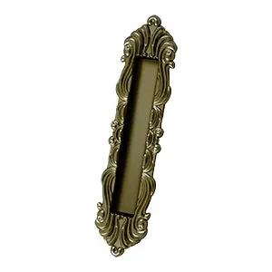 Deltana 10" x 2-1/4" x 3/4" Solid Brass Victorian Flush Pull by Deltana