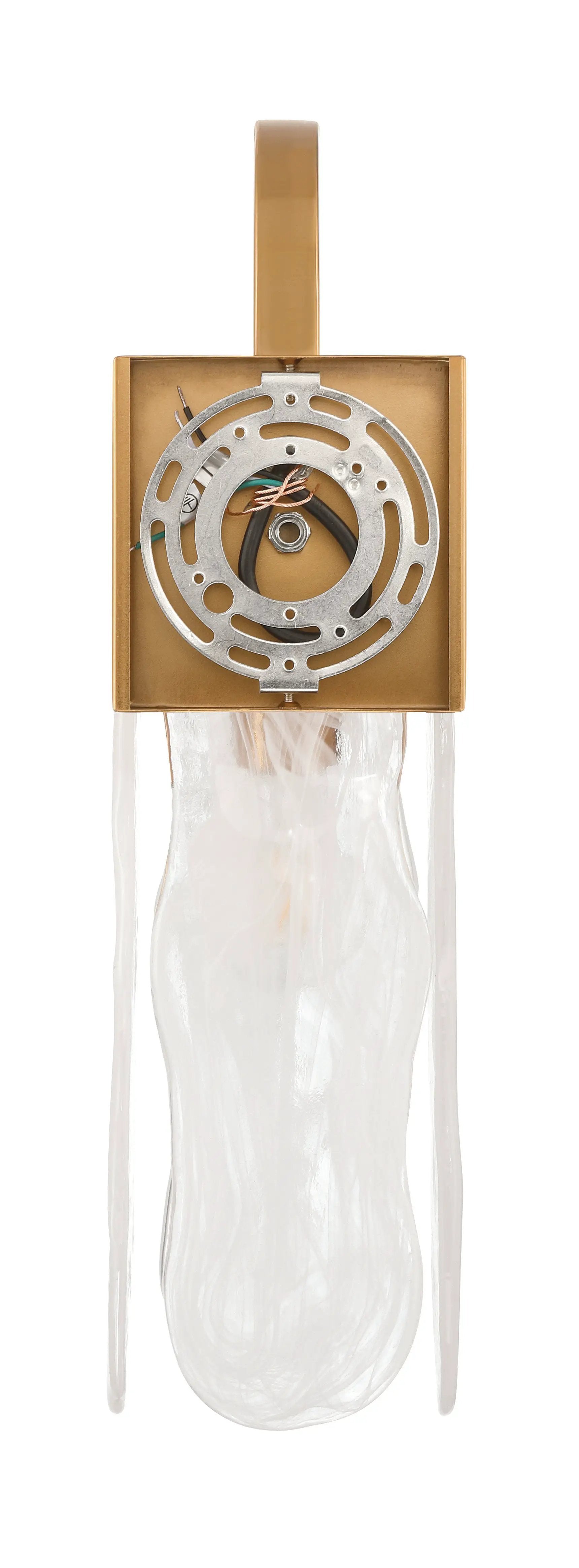 satin brass wall sconces