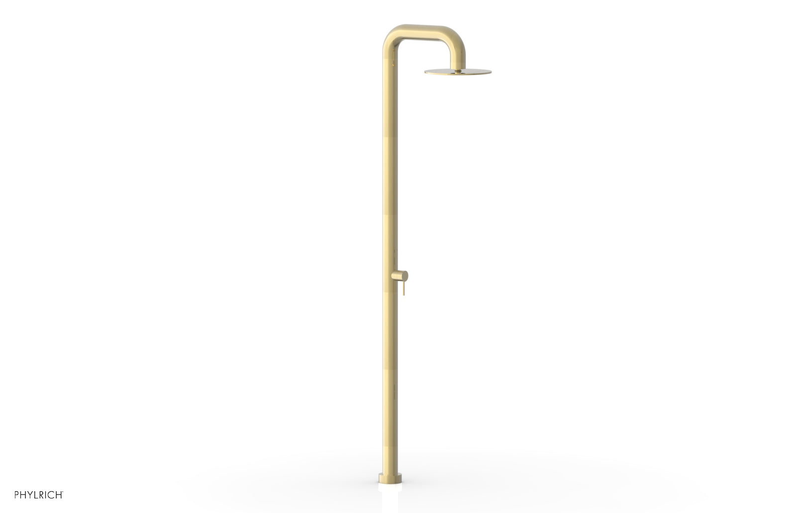 Phylrich OUTDOOR SHOWER Pressure Balance Shower with 12" Rain Head