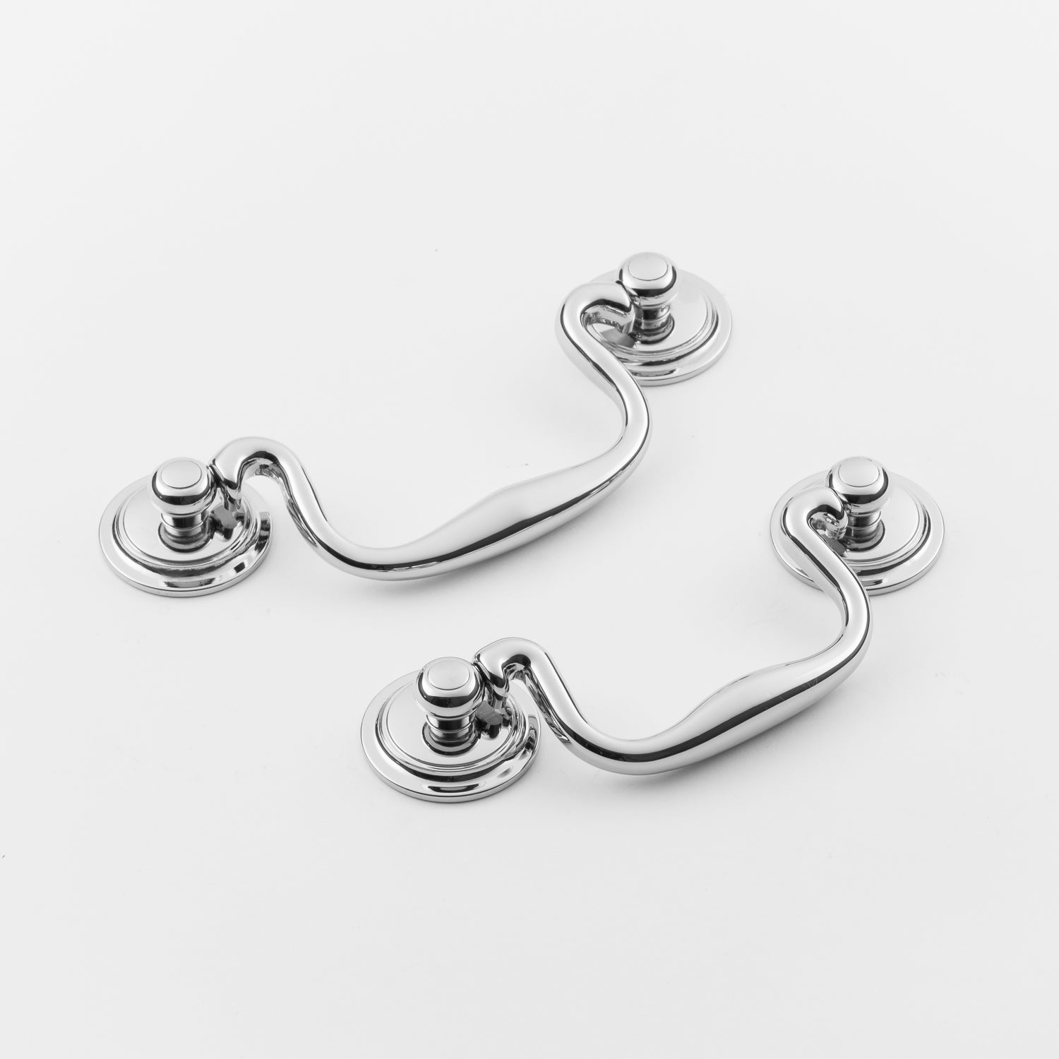 polished chrome pull